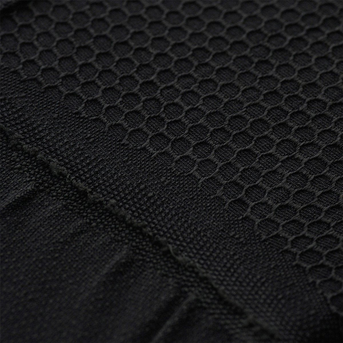 M-TAC Hexagon Taktische Boxershorts, atmungsaktiv, hypoallergen, Coolmax-Gewebe, Schwarz