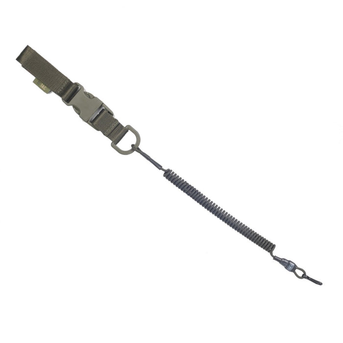 M - TAC Tattico Safety Cord Lite Carbine Lanyard Retention D - Anello Fastex Olive - GoMilitar