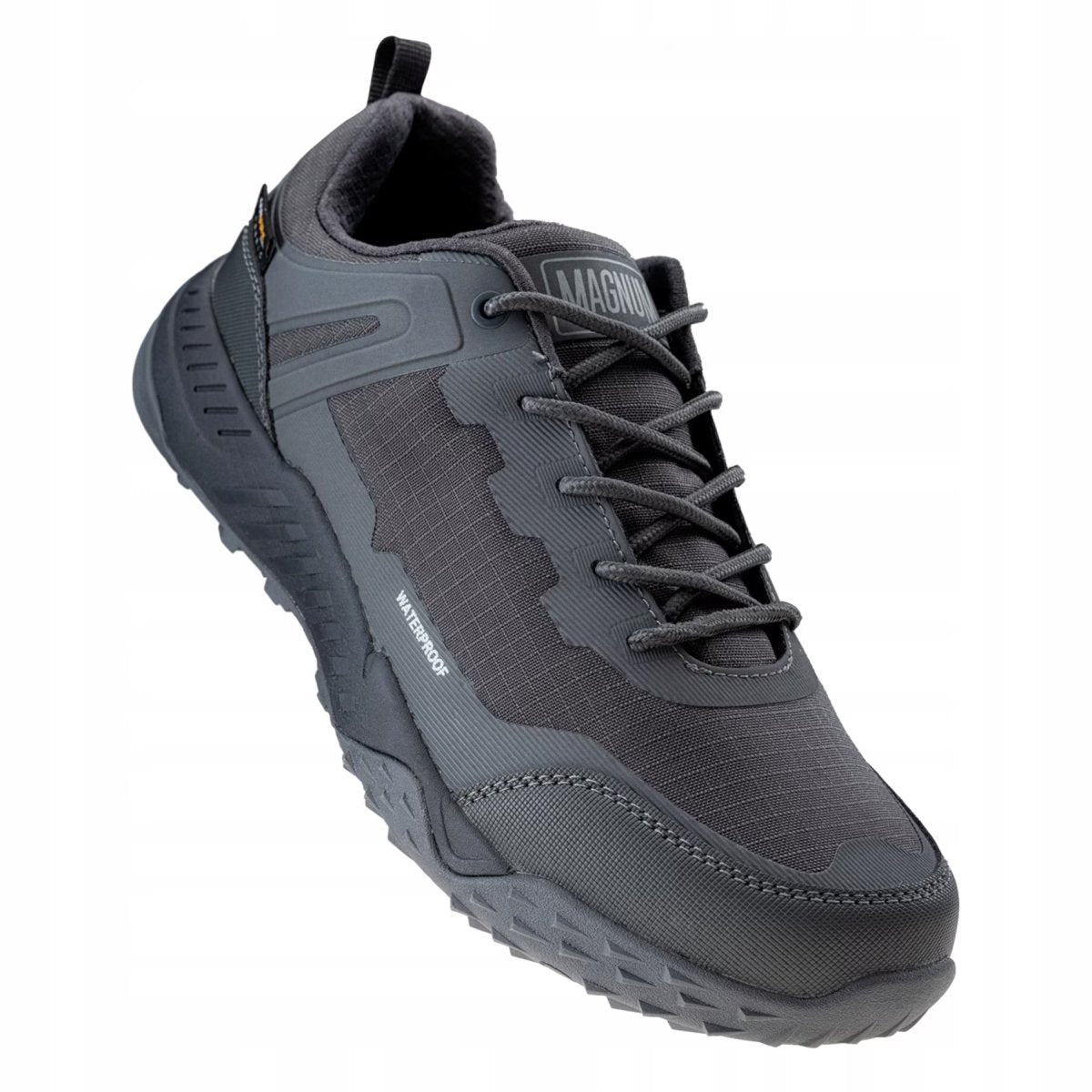 Magnum Bondsteel Low WP Hiking Boots Waterproof Shock Absorbing Hi Poly Black