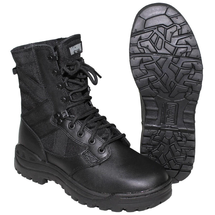 Magnum Scorpion Taktische Stiefel, schnell trocknend, atmungsaktiv, Eyeley-Schnürung, Schwarz – GoMilitar