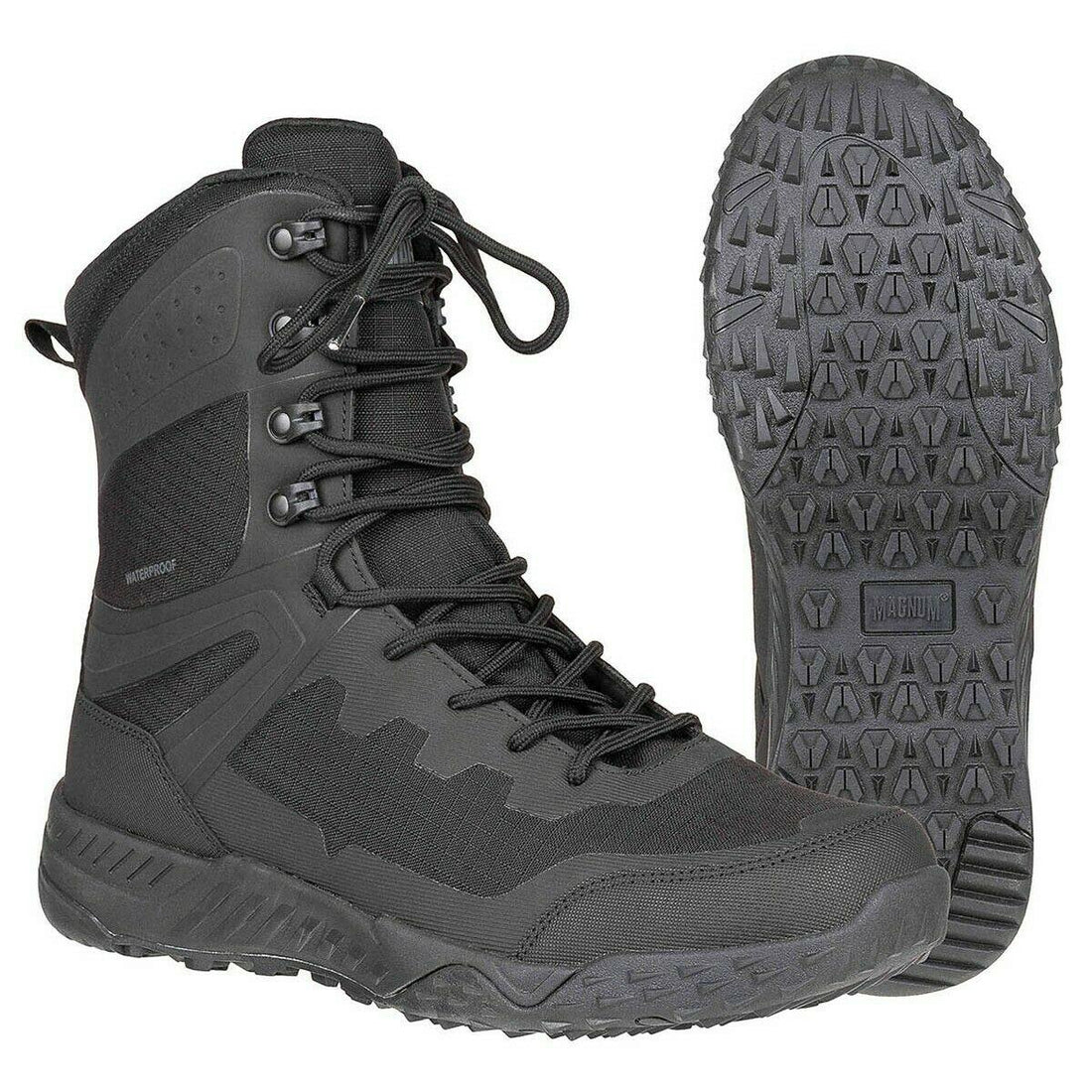Magnum Ultima 8.0 waterproof combat boots hiking lightweight trek footwear black