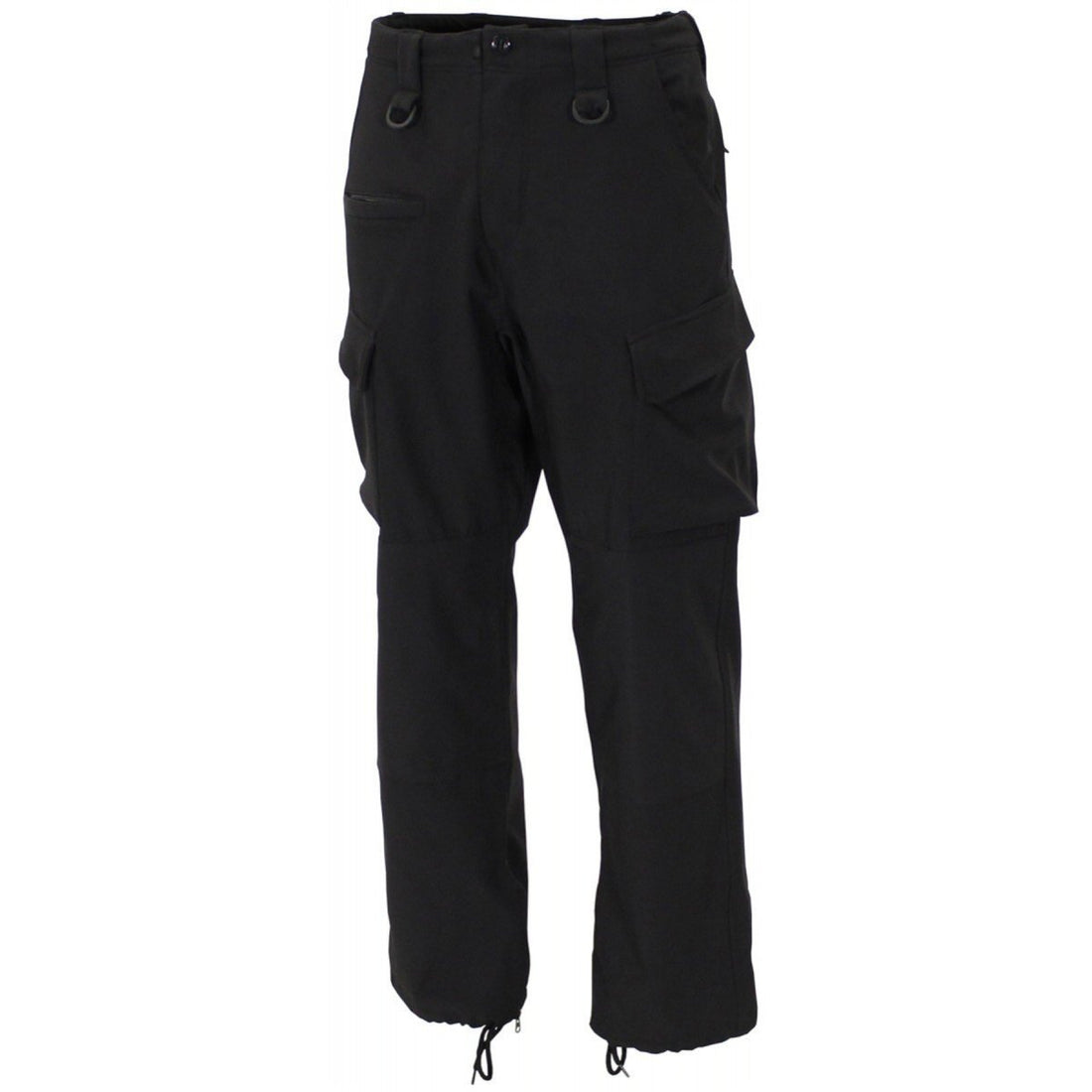 MFH Allround-Winterhose Softshell 3-lagig wasserdicht atmungsaktiv Schwarz