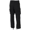 MFH Allround-Winterhose Softshell 3-lagig wasserdicht atmungsaktiv Schwarz