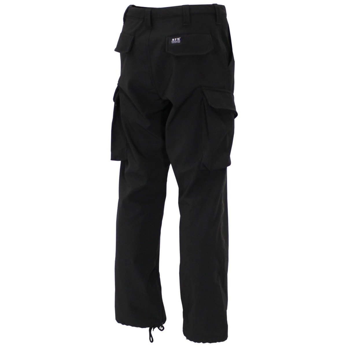 MFH Allround-Winterhose Softshell 3-lagig wasserdicht atmungsaktiv Schwarz