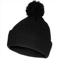 MFH Bobble Hat 3M Thinsulate Isolation Grossier Tricot Doublure Polaire Noir