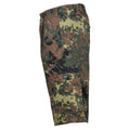 Short de style militaire de marque MFH bermuda flecktarn camouflage robuste ripstop uniforme NEUF
