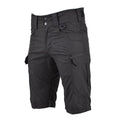 MFH Brand Military style shorts bermuda black sturdy cotton ripstop uniform NEW
