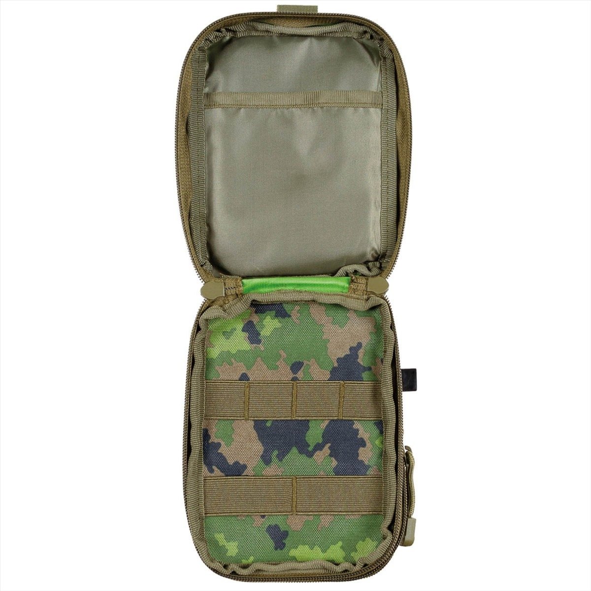 MFH Compact EDC Pouch 2 Compartments MOLLE Fissaggio Cingcio M05 Cimeflaggio