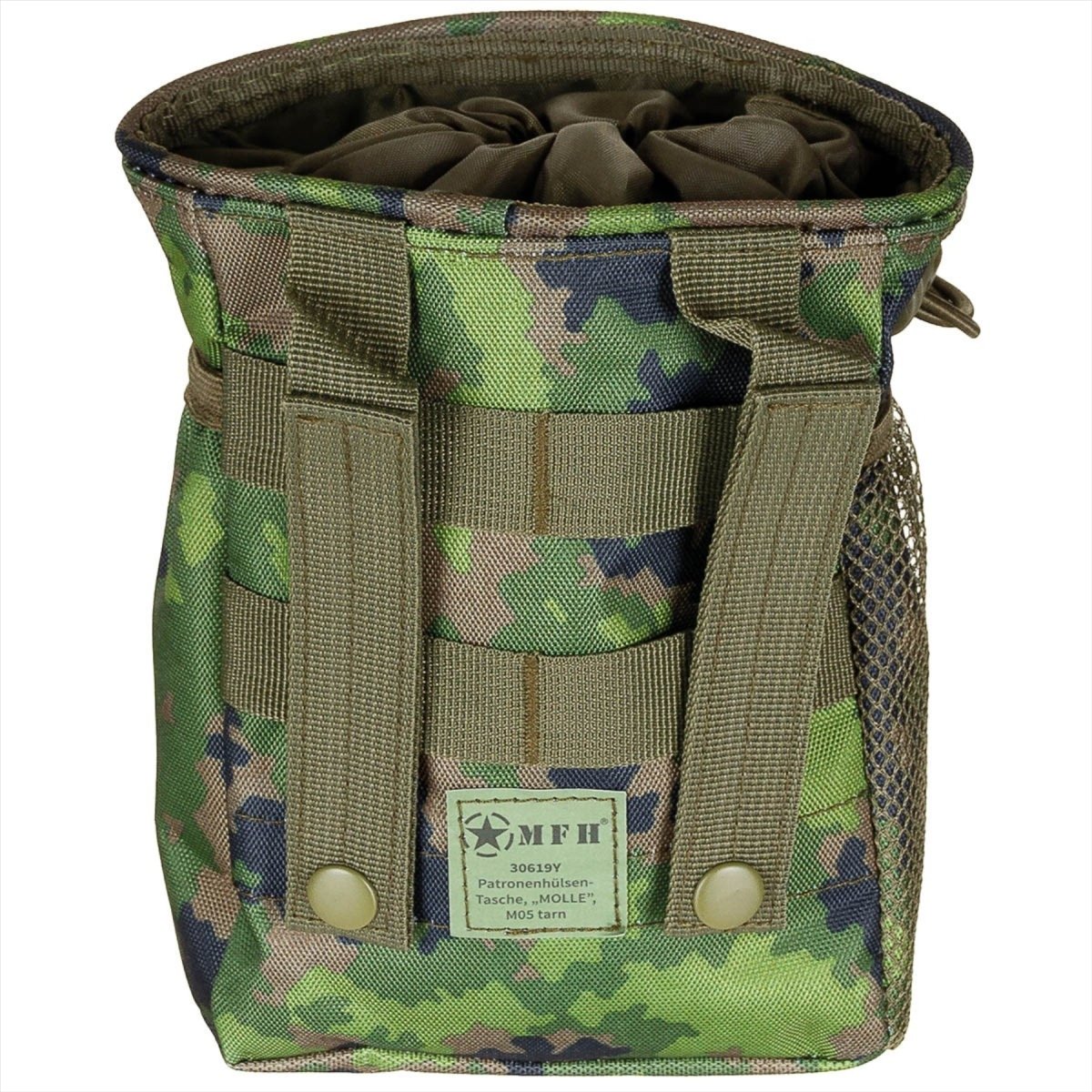 MFH Dump Pouch Holds Magazines MOLLE Mount Tactical Gear Finnish M05 Camo