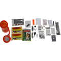MFH Extreme 34-teiliges Survival-Kit Camping wasserdichte Box Orange Transparent