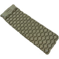 Matelas de couchage gonflable MFH, appui-tête, matelas de couchage enroulable, léger et imperméable