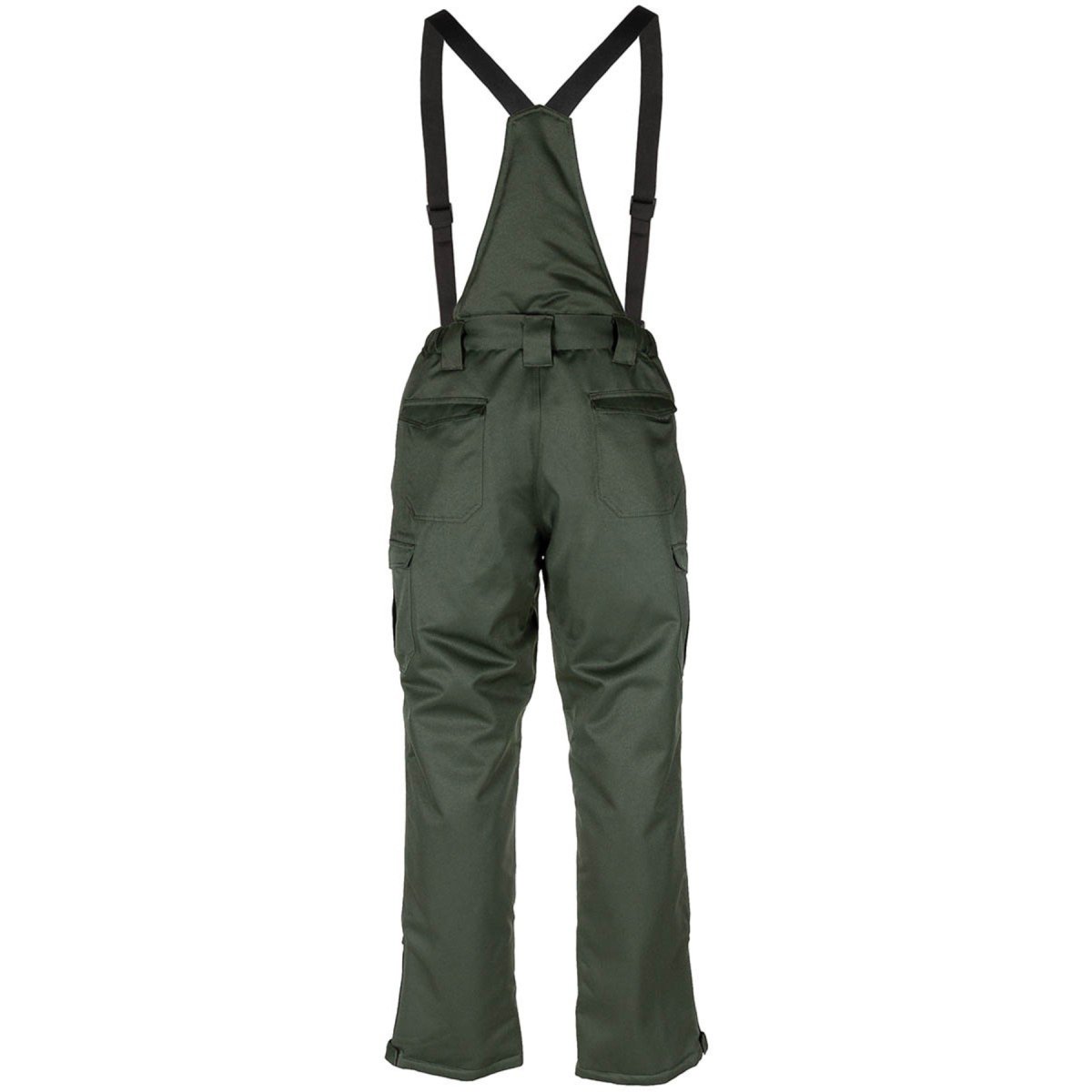 MFH Pantalon d'hiver polaire 2 couches imperméable coupe-vent renforcé aux genoux Olive