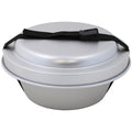 Ensemble de cuisine MFH PREMIUM en aluminium léger pour camping en plein air, kit de nettoyage avec brûleur