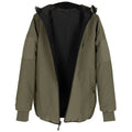 MFH Veste Thermique Réversible Hydrofuge Isolée OD Vert Noir