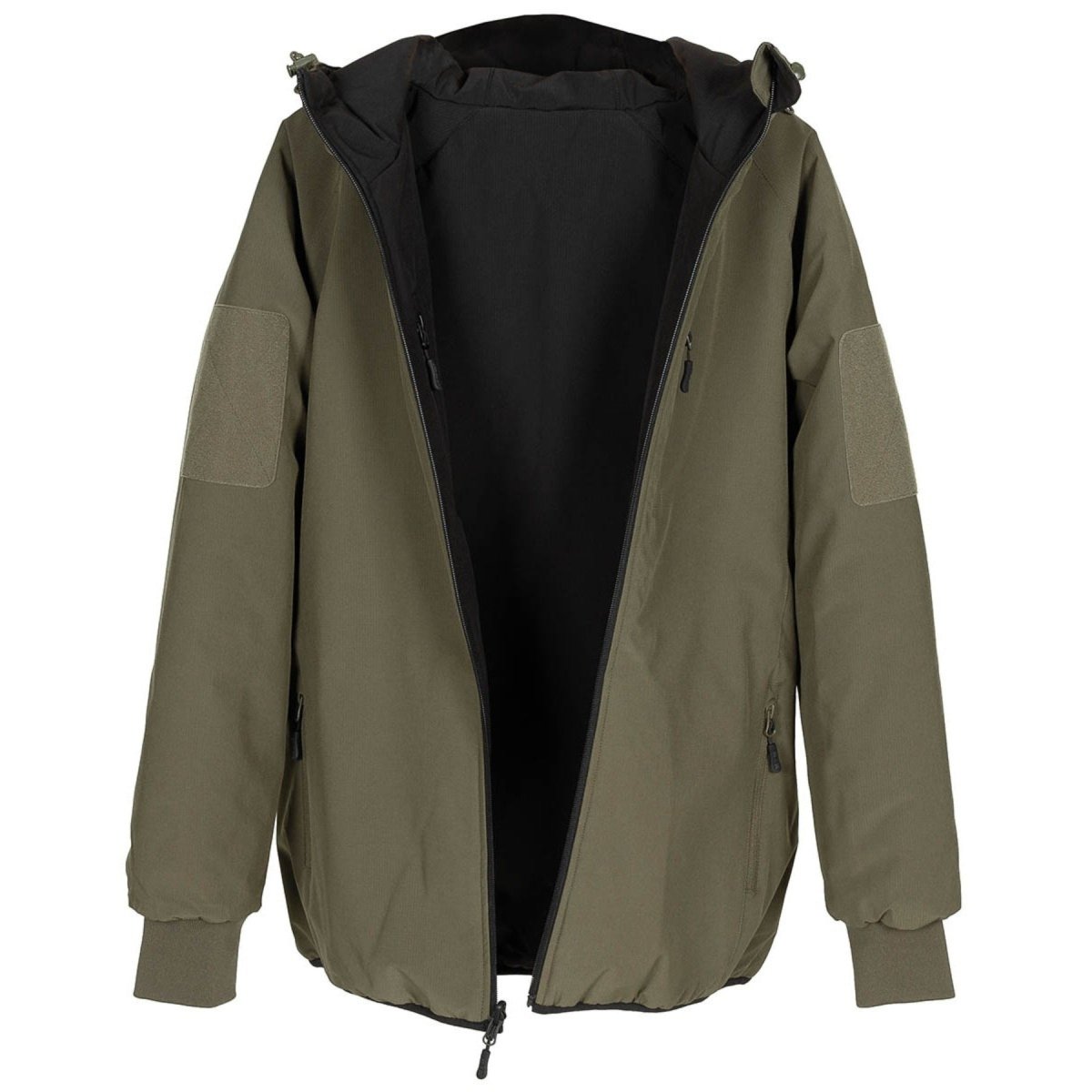 MFH Veste Thermique Réversible Hydrofuge Isolée OD Vert Noir