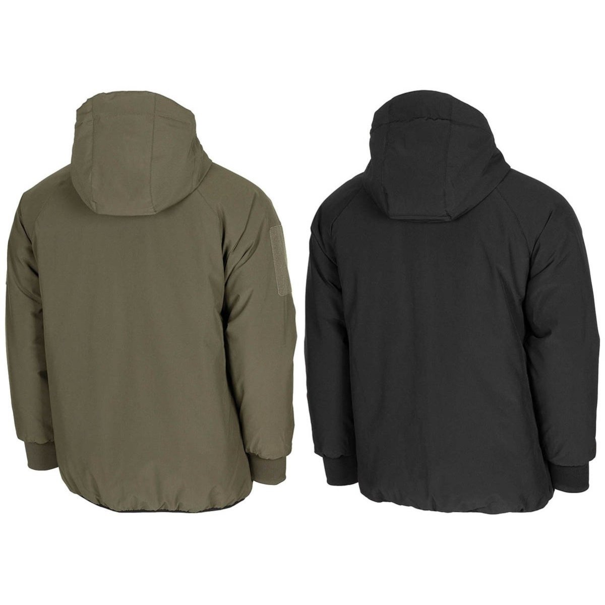 MFH Veste Thermique Réversible Hydrofuge Isolée OD Vert Noir