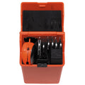 MFH Special 27-teiliges Survival-Kit, Utility-Tool-Box, Orange, Camping, Outdoor