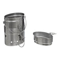 MFH Swedish army Trangia mess kit Repro M40 stainless steel 1.5l camping burner