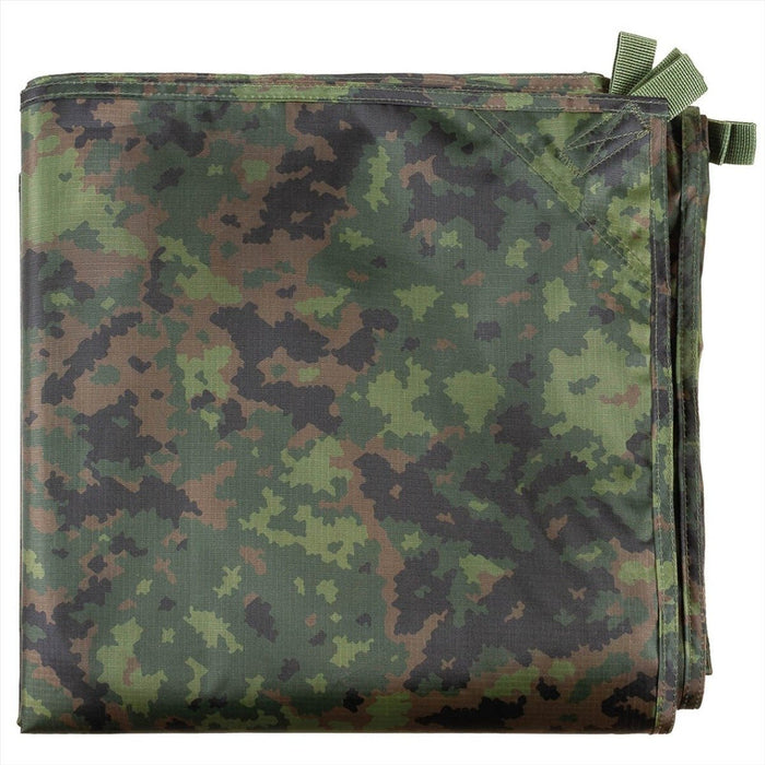 Tarp-Plane, wasserabweisendes RipStop-Gewebe, finnisches M05-Camouflage – GoMilitar