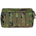 MFH Pochette Utilitaire Grande Fermeture Éclair 2 Voies Sangles de Fixation MOLLE M05 Camouflage