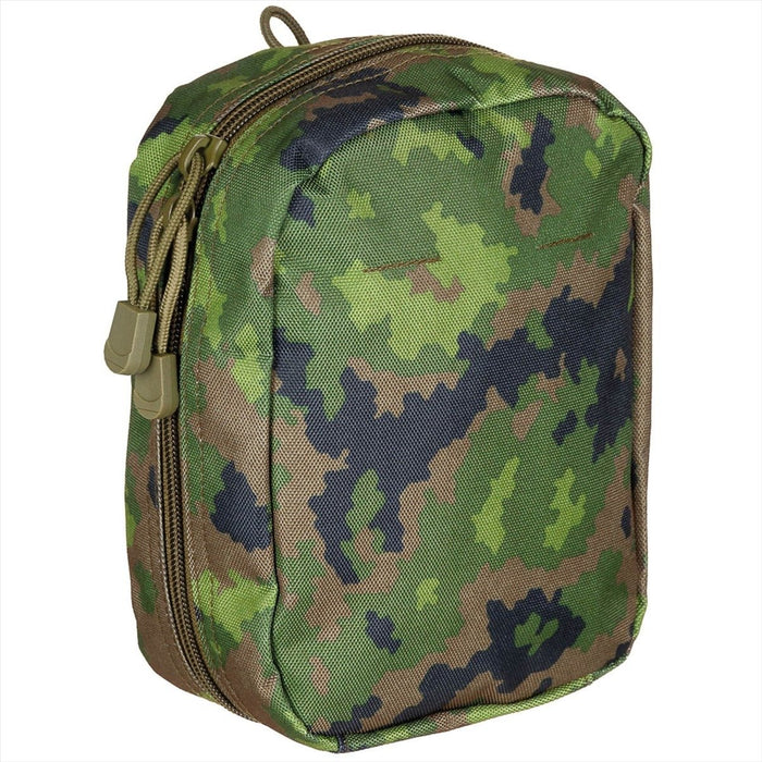 MFH Utility Pouch Two Way Zipper MOLLE Fastening Straps M05 Camouflage - GoMilitar