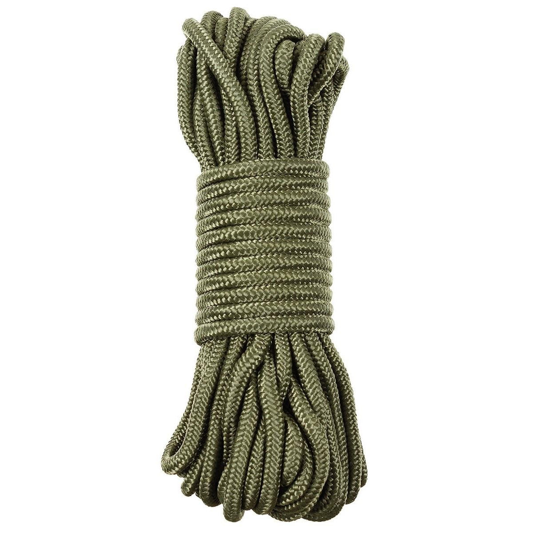 Corde utilitaire MFH 5mm-7mm 15m cordon extérieur en polypropylène Durable OD vert
