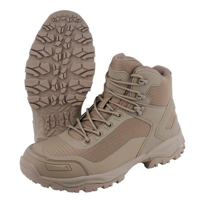MIL-TEC stivali da trekking attivi tattici leggeri durevoli antiscivolo calzature coyote - GoMilitar