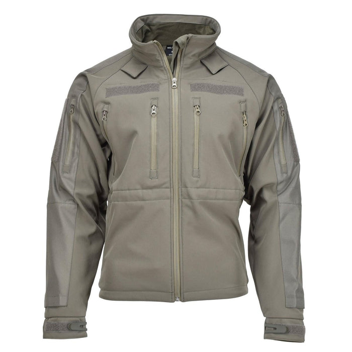 MIL-TEC Activewear-Jacke, winddichte Softshell-Komfort-Thermo-Wanderoberbekleidung – GoMilitar