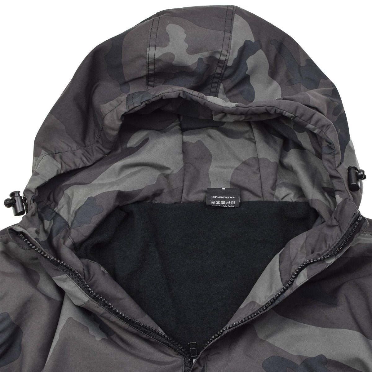 MIL-TEC Anorak sports jacket lightweight CCE night camouflage hooded sportswear