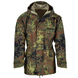 Mil-Tec brand German army field Jacket GoreTex Flecktarn camo waterproof rain