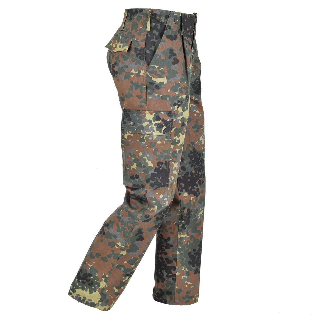 Pantalon de terrain cargo régulier de qualité de style militaire allemand de marque Mil-Tec