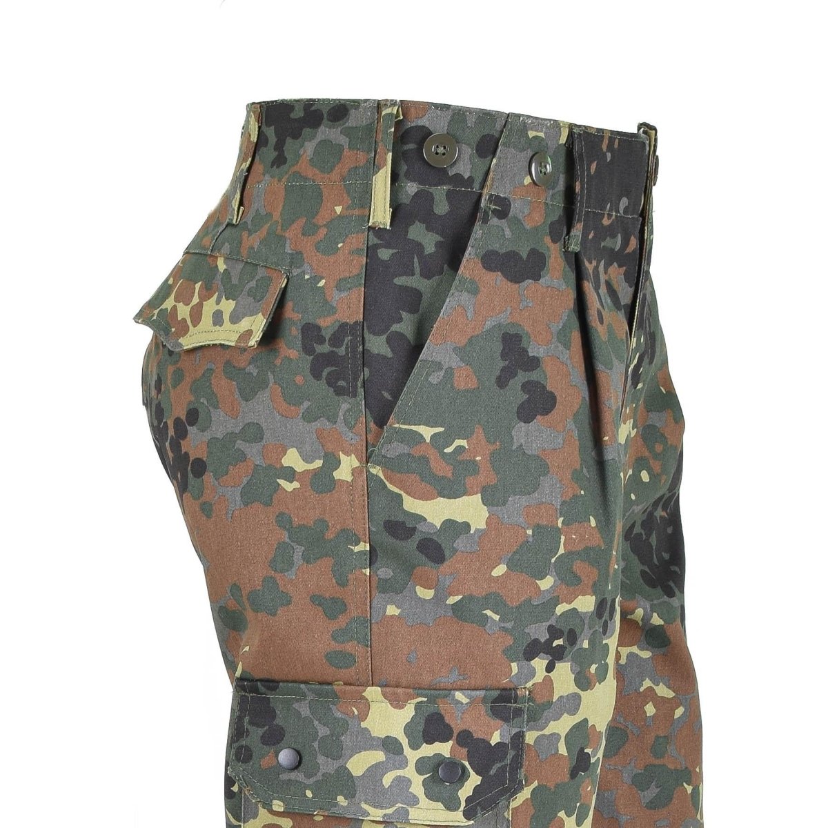 Pantalon de terrain cargo régulier de qualité de style militaire allemand de marque Mil-Tec