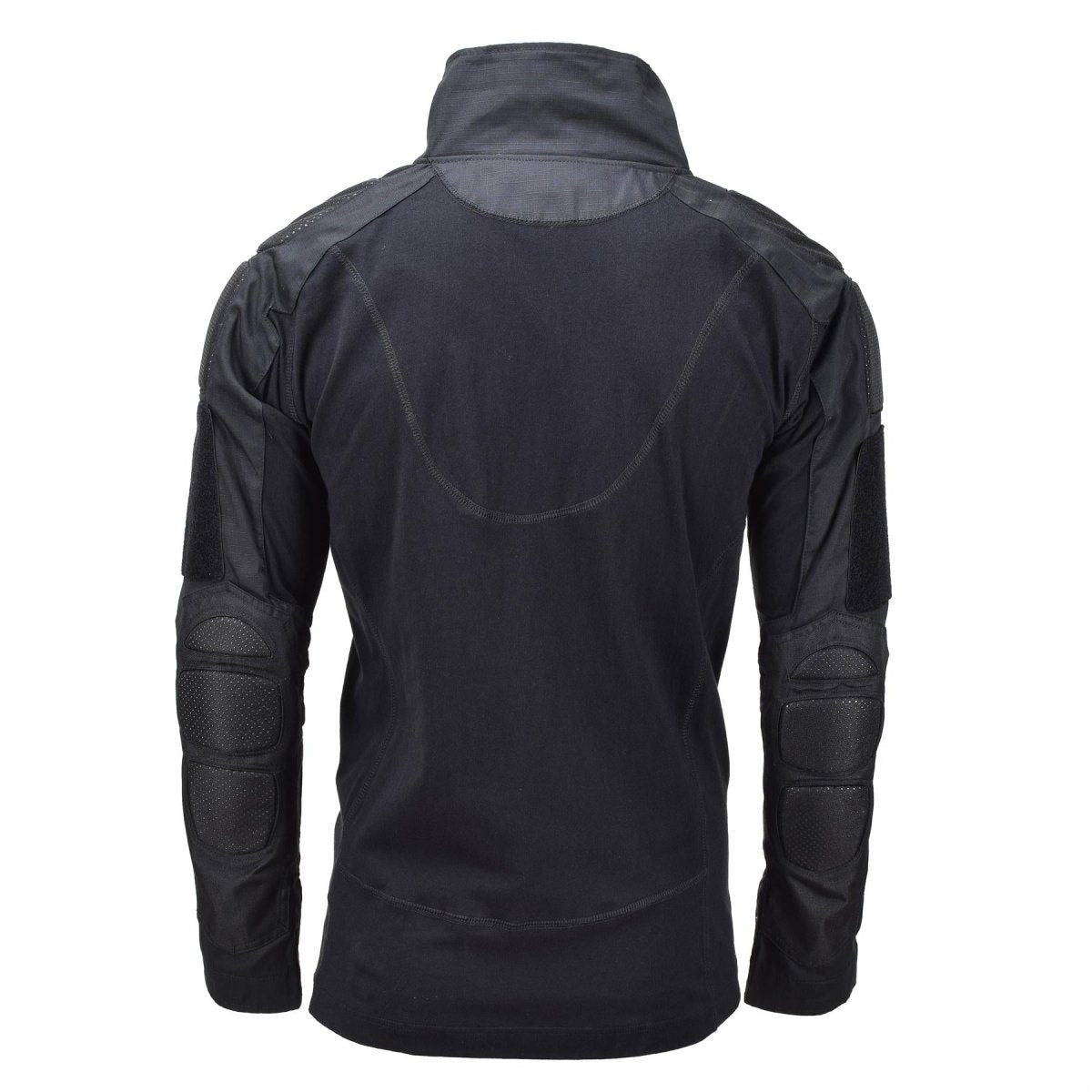 Chemise de combat tactique durable de style militaire de marque Mil-Tec Chimera noire