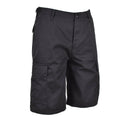 Mil-Tec Brand Military Style troops bermuda combat uniform army shorts black