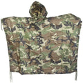 Poncho de marque MIL-TEC style armée imperméable pluie RipStop cape militaire Woodland