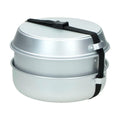 Ensemble de réchaud de camping MIL-TEC, kit de batterie de cuisine d'extérieur, brûleur à alcool, casserole en aluminium