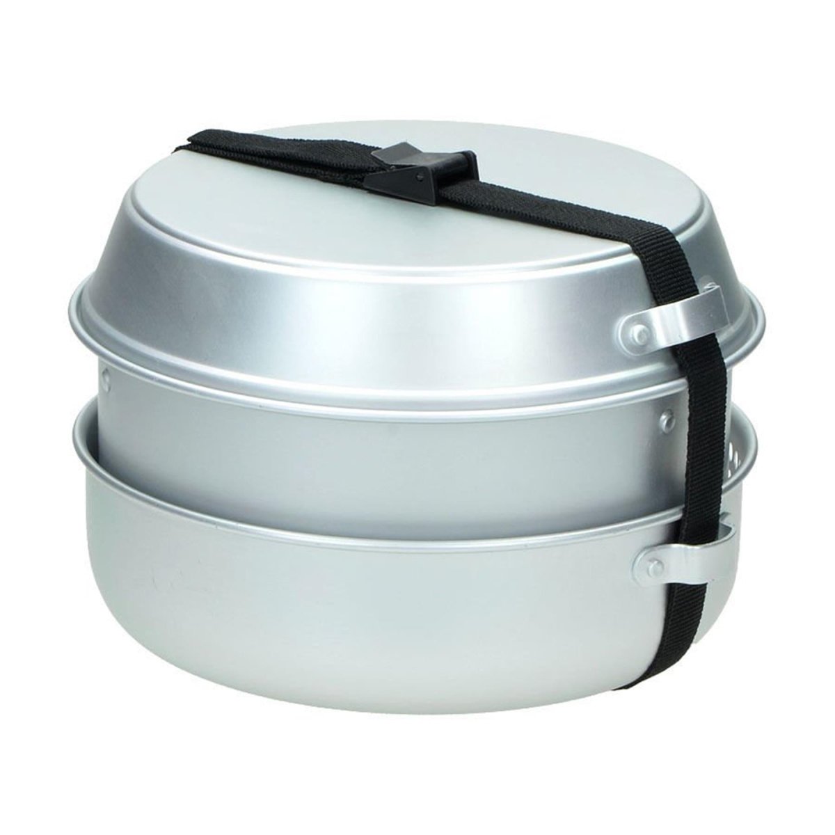 Ensemble de réchaud de camping MIL-TEC, kit de batterie de cuisine d'extérieur, brûleur à alcool, casserole en aluminium