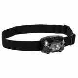 MIL-TEC CREE XPE LED-Stirnlampe, 200 Lumen, verstellbare Stirnlampe, rotes Licht, Schwarz