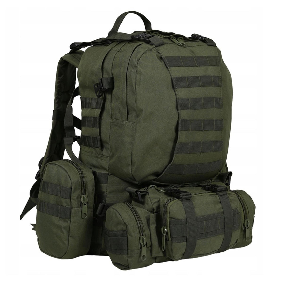 MIL-TEC DEFENSE ASSEMBLY PACK Taktik-Rucksack abnehmbarer Gürtelrucksack oliv