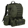 MIL-TEC DEFENSE ASSEMBLY PACK Taktik-Rucksack abnehmbarer Gürtelrucksack oliv