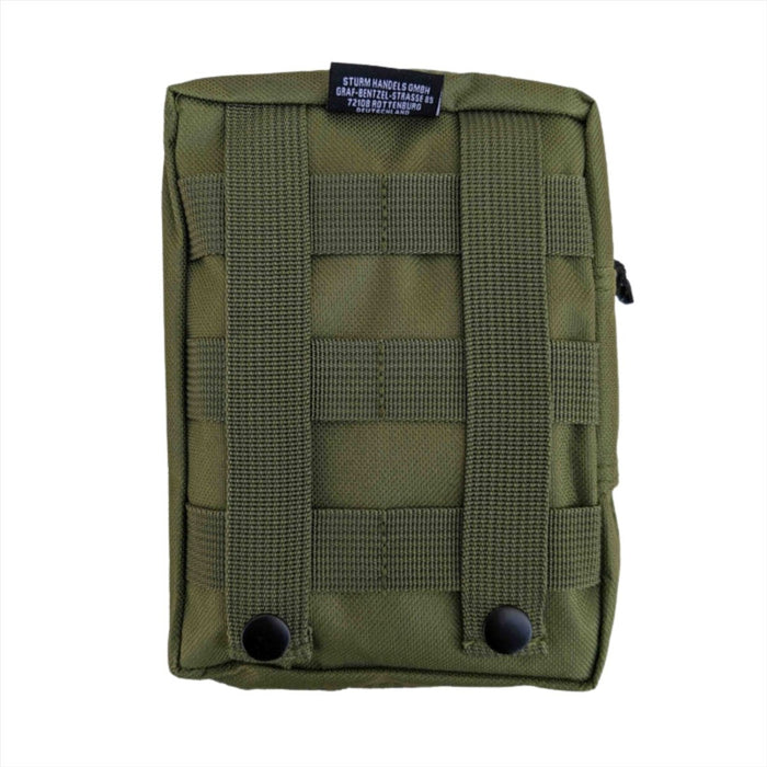 MIL-TEC Erste-Hilfe-Set, große Molle-Befestigung, medizinische Notfalltasche, Oliv – GoMilitar