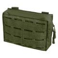 MIL-TEC lasergeschnittene Mehrzweck-Gürteltasche aus Molle-Gurtband, taktische Tasche, klein, oliv