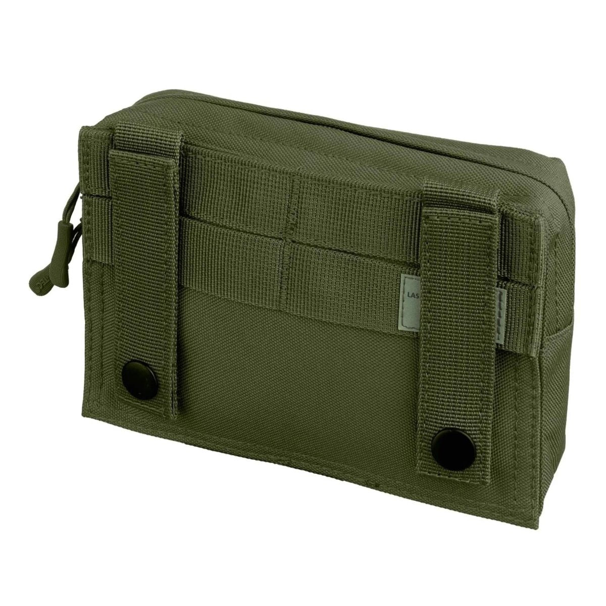 MIL-TEC lasergeschnittene Mehrzweck-Gürteltasche aus Molle-Gurtband, taktische Tasche, klein, oliv