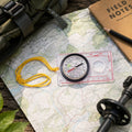 Mil-Tec Carte Boussole Plaque de Base Transparente Randonnée Camping Outil de Navigation