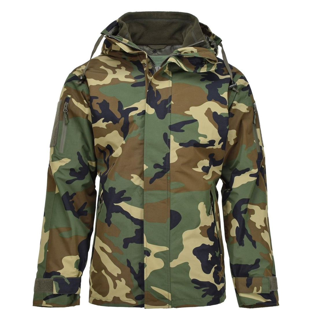 MIL-TEC Style Military Gen II Giacca invernale foderata invernale Woodland Camo Soft Shell Parka