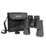Mil-Tec Gummibeschichtetes Fernglas 7x50 Outdoor Wandern Jagdoptik Schwarz