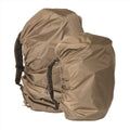 Housse de sac à dos MIL-TEC Housse de pluie réglable enduite de polyuréthane jusqu'à 80 L Coyote