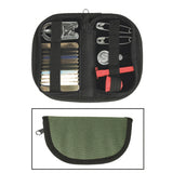 Mil-Tec Kit da cucito Custodia da viaggio Campeggio Riparazione Sopravvivenza Set Oliva Darb