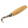 Couteau à crochet pour sculpture sur bois MORAKNIV cuillère 162 double tranchant en acier inoxydable bouleau