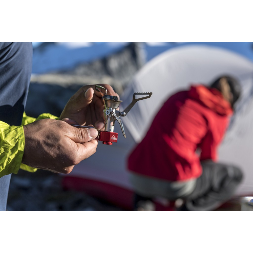 MSR PocketRocket 2 fornello a gas ultraleggero WindClip Backpacking Camping Hiking